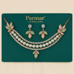 Alloy Multicolor Jewel Set (Pack of 1)